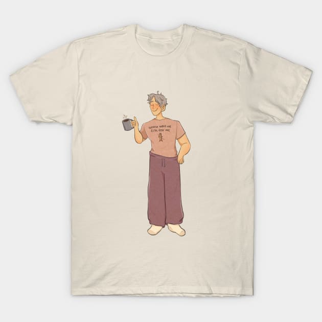 sugawara koushi is just chilling T-Shirt by kaya :}